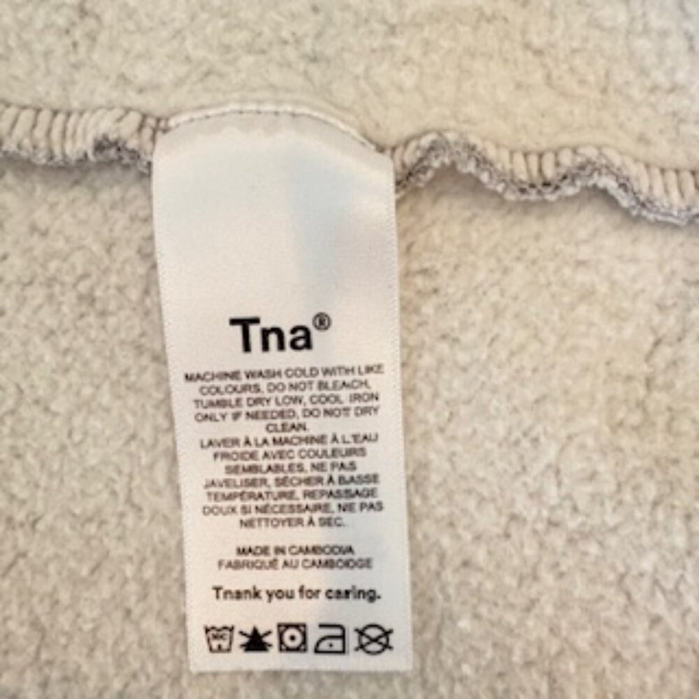 TNA Sweatfleece Cozy Fleece Hoodie Sweatshirt - Medium - Picture 12 of 13
